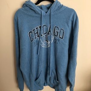 Blue Chicago sweatshirt